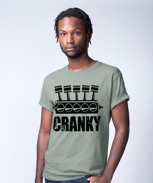 Cranky Old Bastard Funny Grumpy Attitude T-Shirt