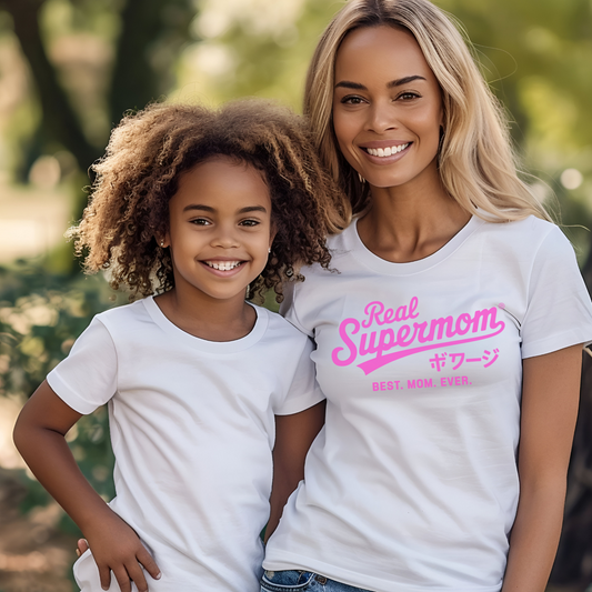 Real Supermom Funny Mother Hero T-Shirt