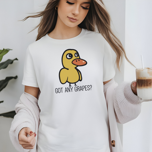 Got Any Grapes Duck Song Meme Funny T-Shirt