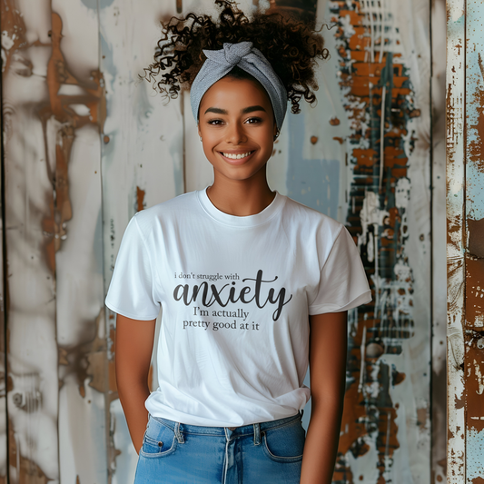 Anxiety Loading Please Wait Funny Mental Health T-Shirt