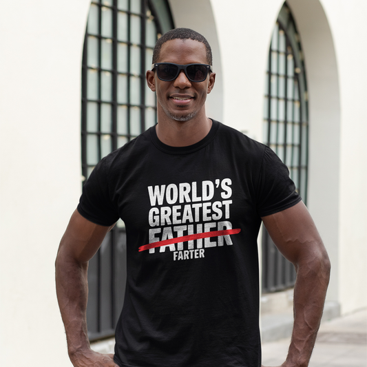 World's Greatest Father Funny Dad T-Shirt