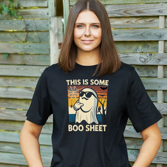 Boo Sheet Funny Halloween Ghost Pun T-Shirt