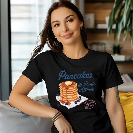 Pancakes Funny Breakfast Food Lover T-Shirt