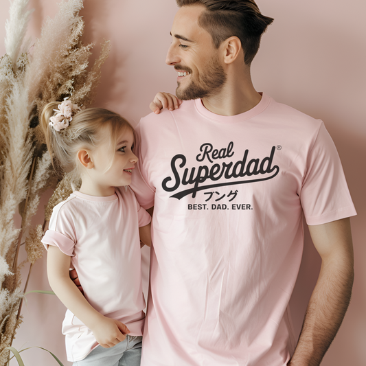 Real Superdad Funny Father Hero T-Shirt