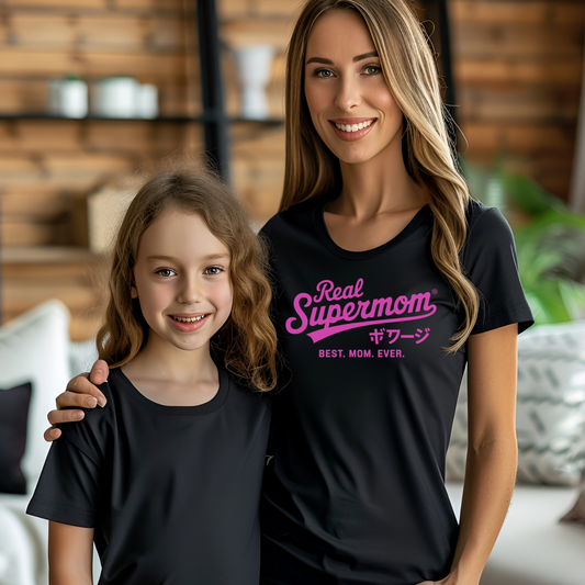 Real Supermom Funny Mother Hero T-Shirt