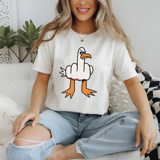 Angry Goose Funny Chaos Untitled Goose Game T-Shirt