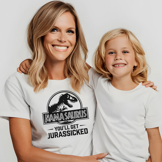Mamasaurus Rex Funny Dinosaur Mom T-Shirt