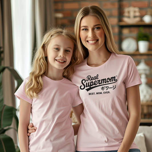 Real Supermom Funny Mother Hero T-Shirt