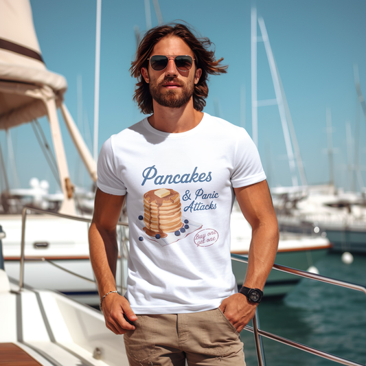 Pancakes Funny Breakfast Food Lover T-Shirt
