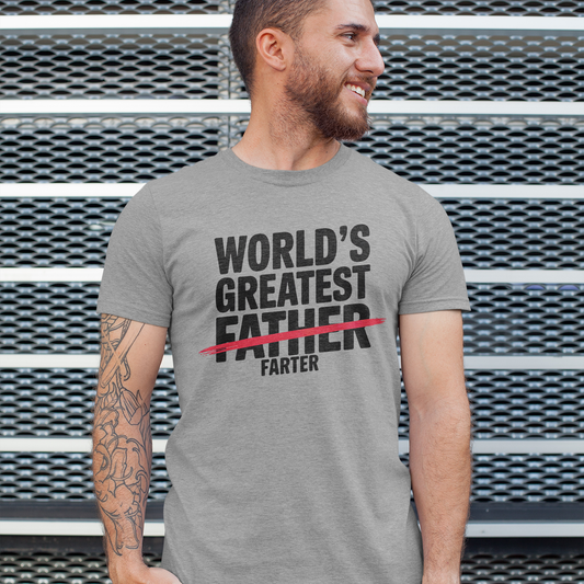 World's Greatest Father Funny Dad T-Shirt