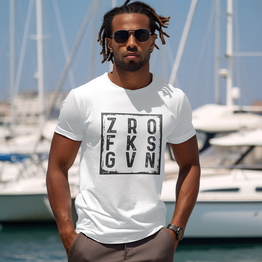 Zero Fucks Given Code Funny Sarcastic T-Shirt